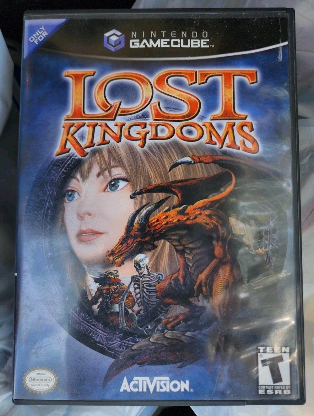 Lost Kingdoms (Nintendo GameCube, 2002) Complete CIB w/Manual TESTED, WORKS!